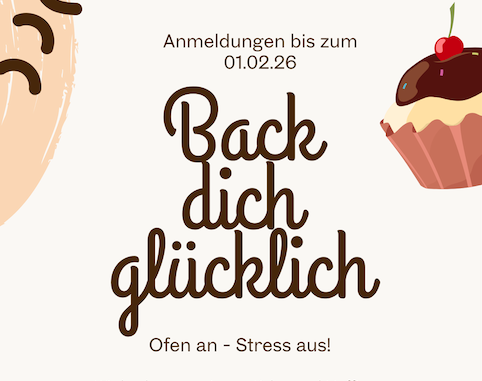 Mehr über den Artikel erfahren Back dich glücklich – Ofen an – Stress aus!
