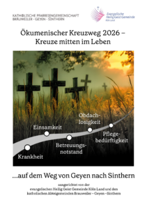 Mehr über den Artikel erfahren Ökumenischer Kreuzweg am Karfreitag