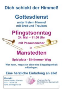 Mehr über den Artikel erfahren Pfingsten open air