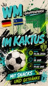 Mehr über den Artikel erfahren WM im KAKTUS