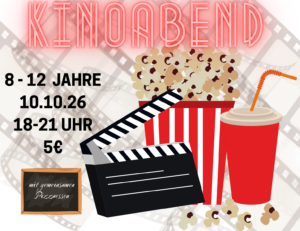 Mehr über den Artikel erfahren Kinoabend 10.10.