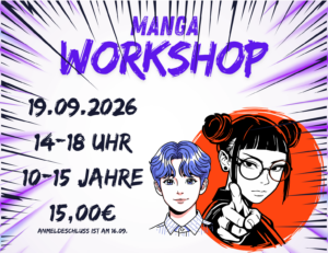Mehr über den Artikel erfahren Manga-Workshop 19.09.